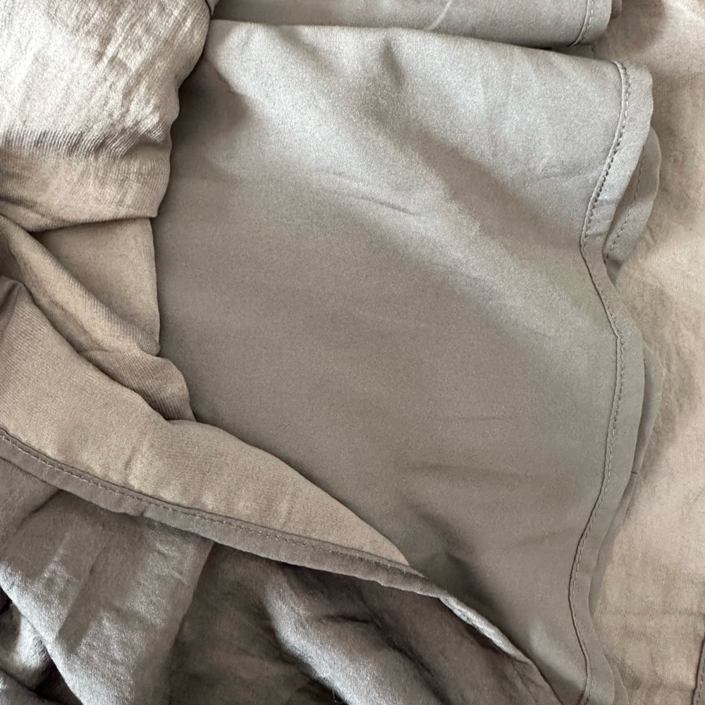 Banana Republic Factory Elegant Gray Women's Dress - Picture 5 of 7